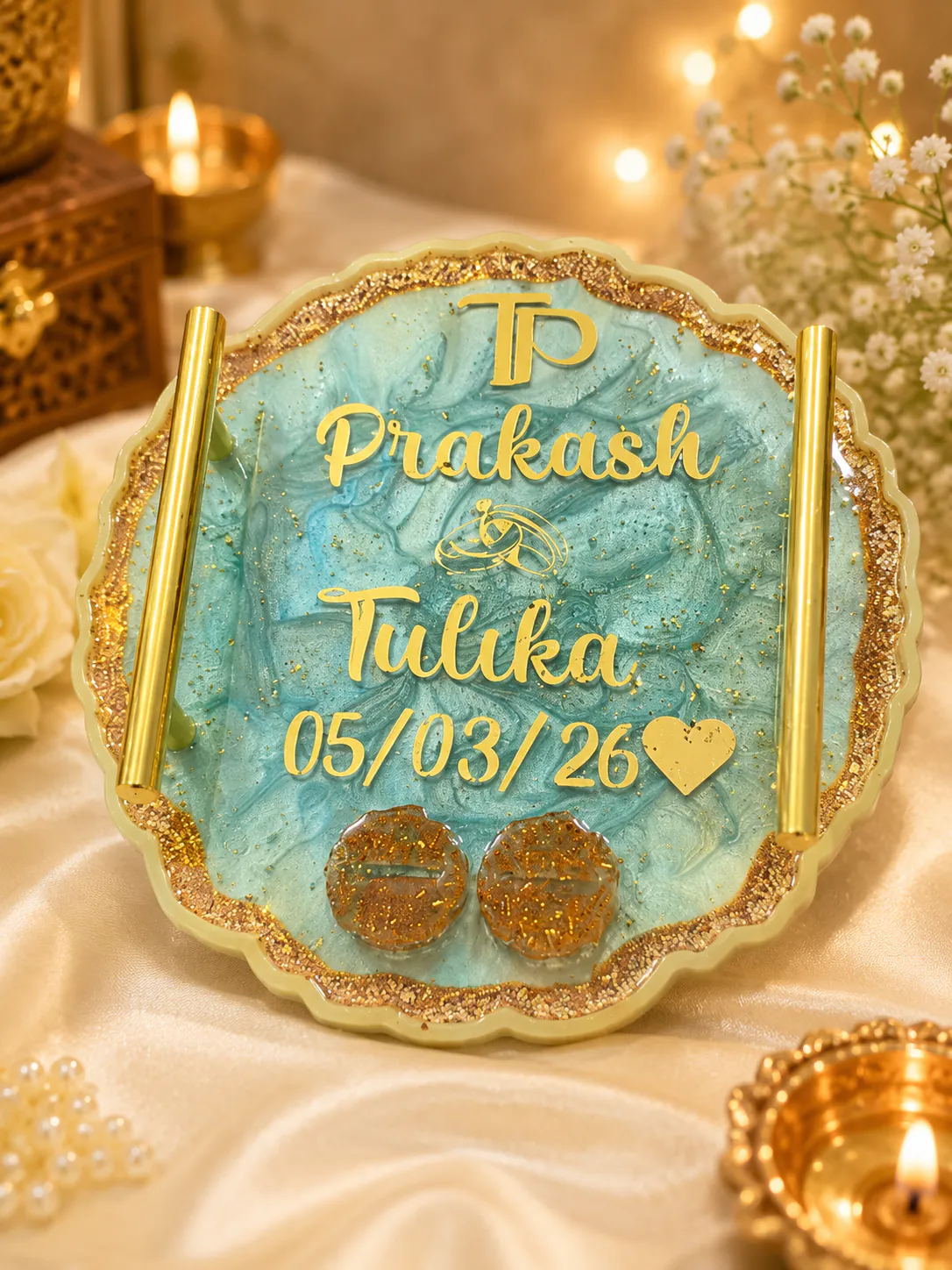 Personalised Wedding Tray